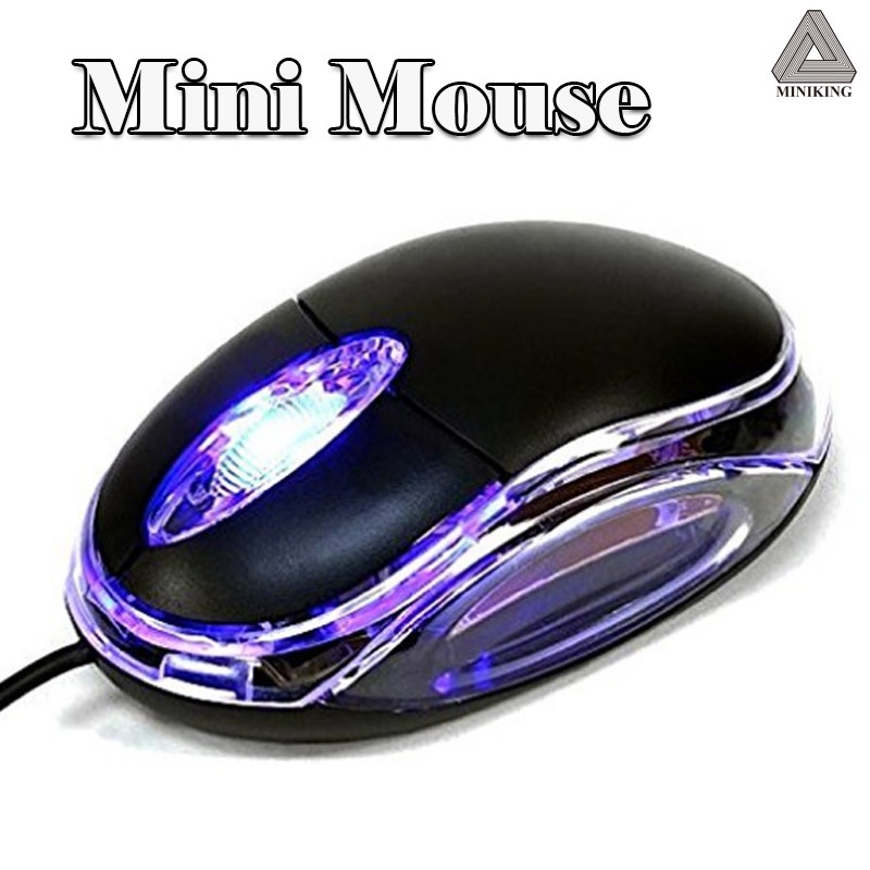 Mini Wired Computer Mouse Portable Usb Cable Optical Office PC ...