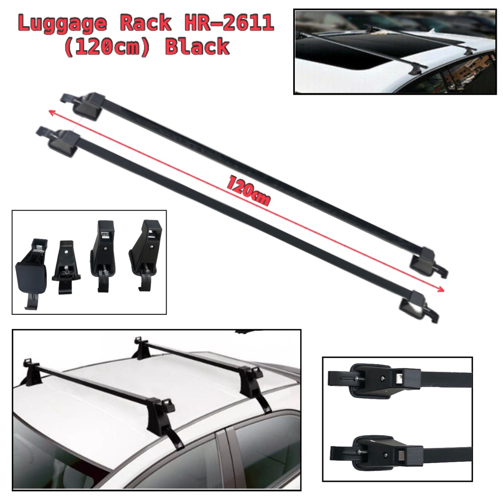 CPO HR-2611 120CM UNIVERSAL GUTTERLESS CROSSBAR (GOOD QUALITY) (#5971 ...