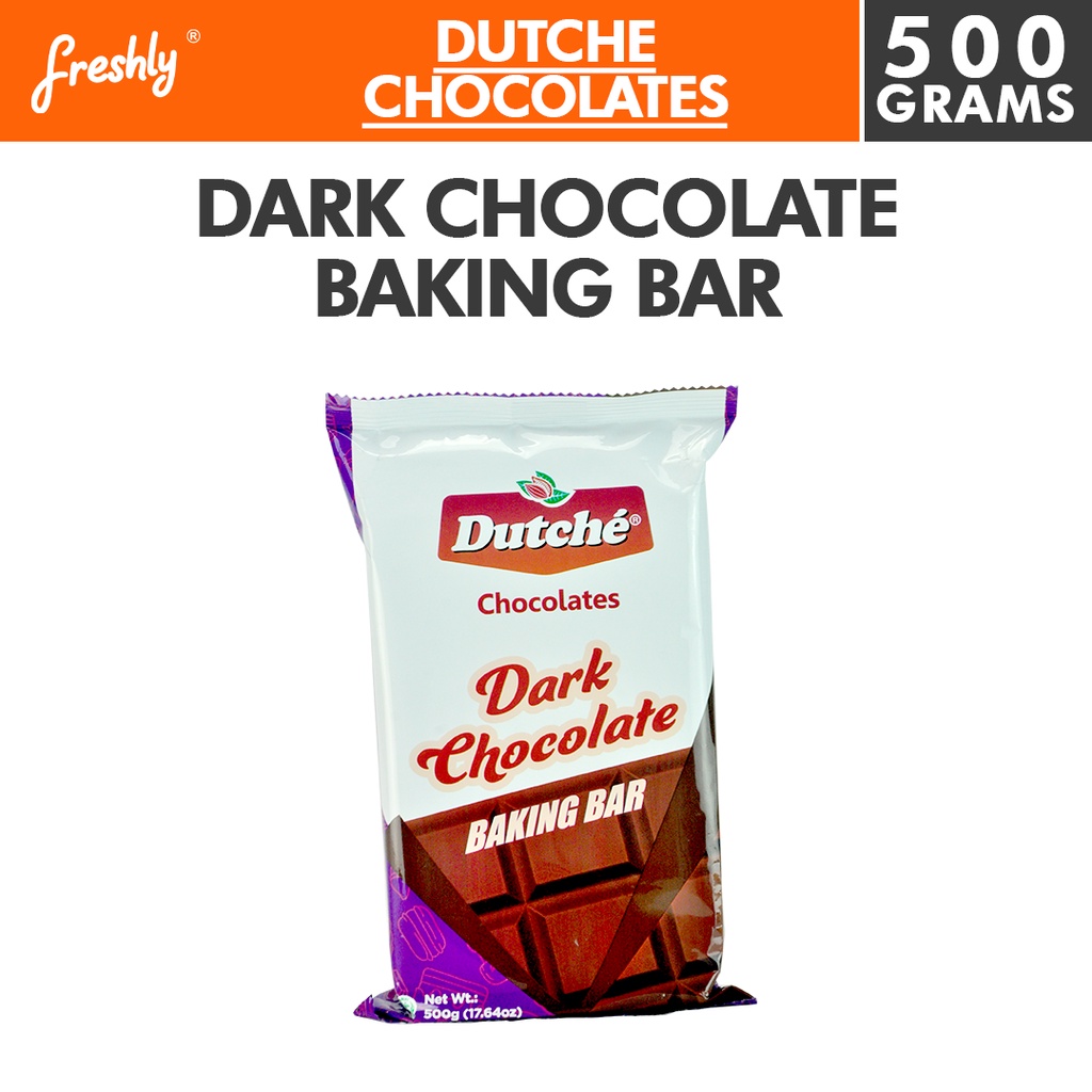 Dutche Dark Chocolate Baking Bar 500g Shopee Philippines