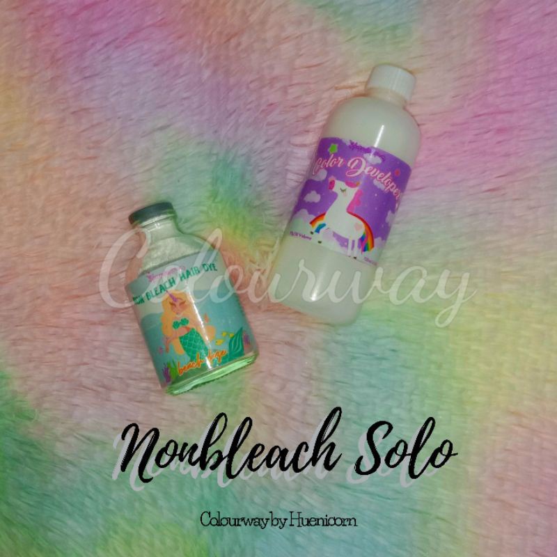 Non Bleach Dye and Developer by Huenicorn (On Hand)★ Shopee