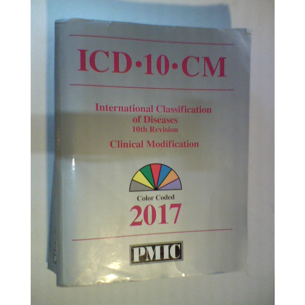 2017 ICD-10-CM ICD 10 International Classification Disease Book Medical ...