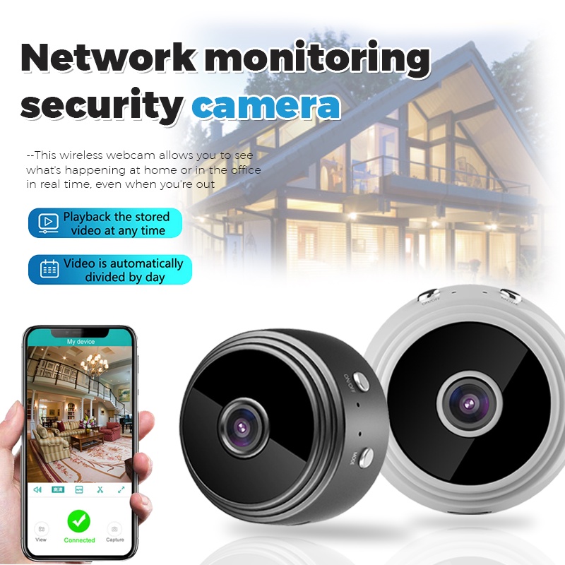 A Spy Camera Cctv Camera Wifi Connect To Cellphone Wireless Security Camera Wifi Camera Mini