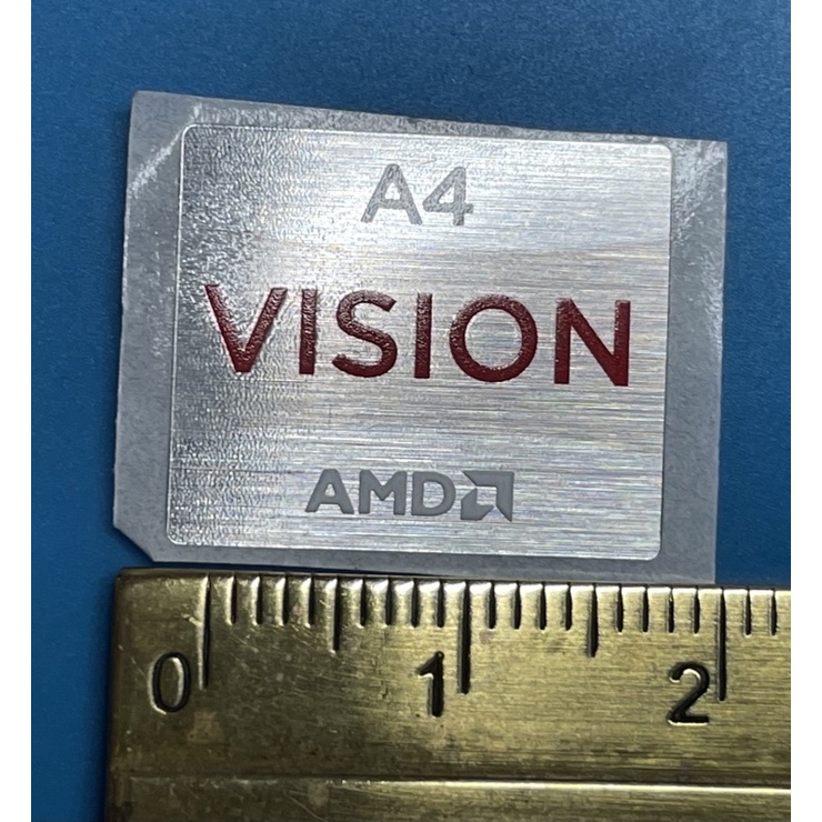 Amd A4 Vision ori logo Sticker Sticker | Shopee Philippines