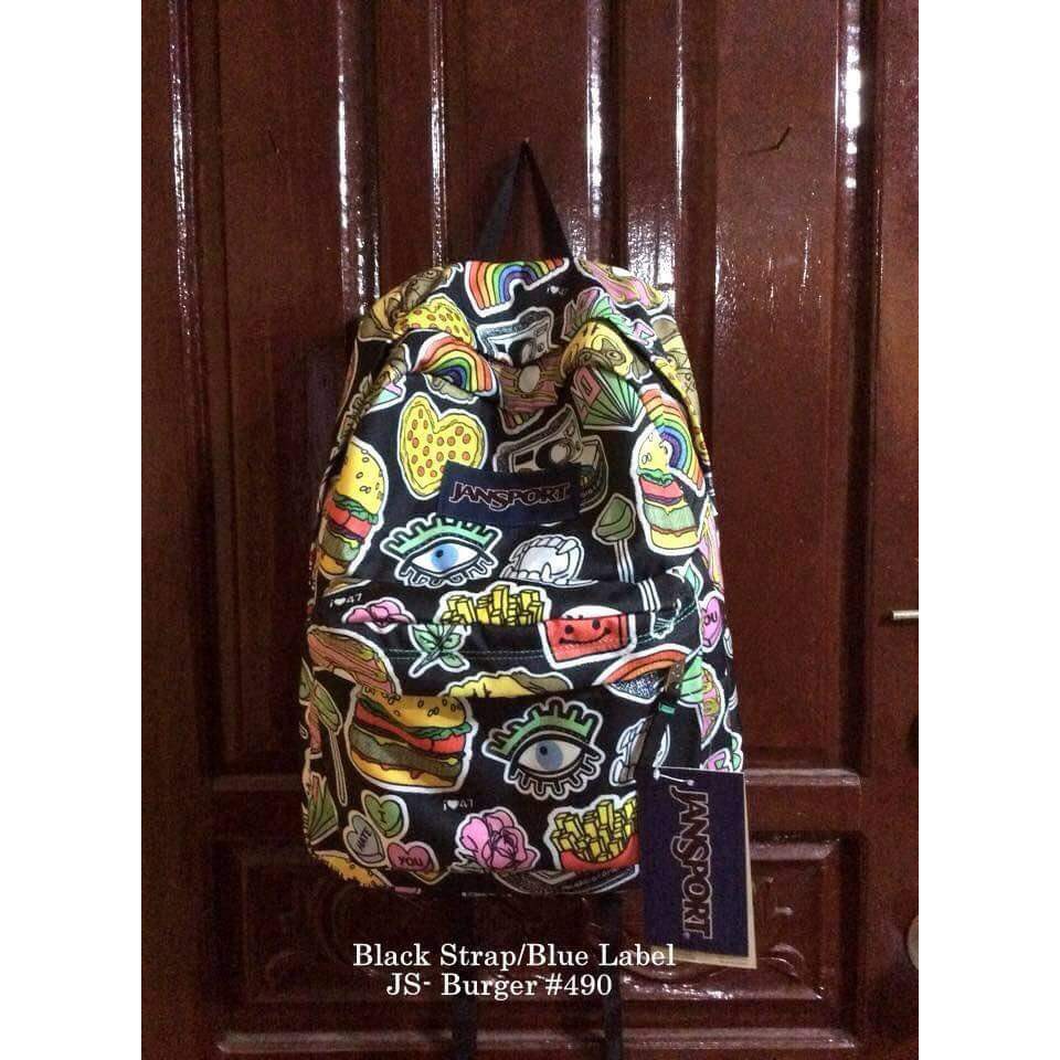 Jansport Backpack Burger 490 Shopee Philippines