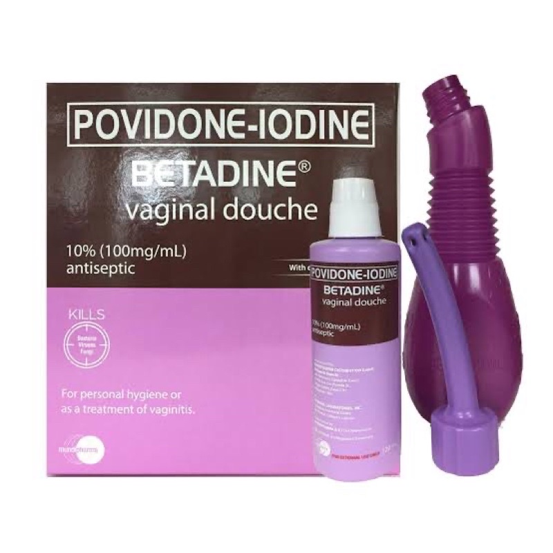 BETADINE, POVIDONEIODINE, PERSONAL HYGIENE V. DOUCHE KIT Shopee