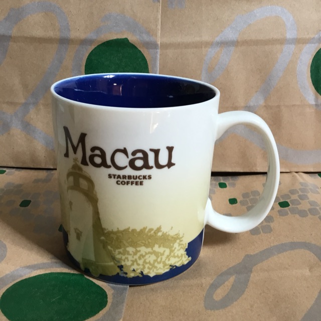 Starbucks Macau 16oz Relief Mug 