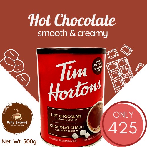 Tim Hortons Hot Chocolate 500 g Shopee Philippines