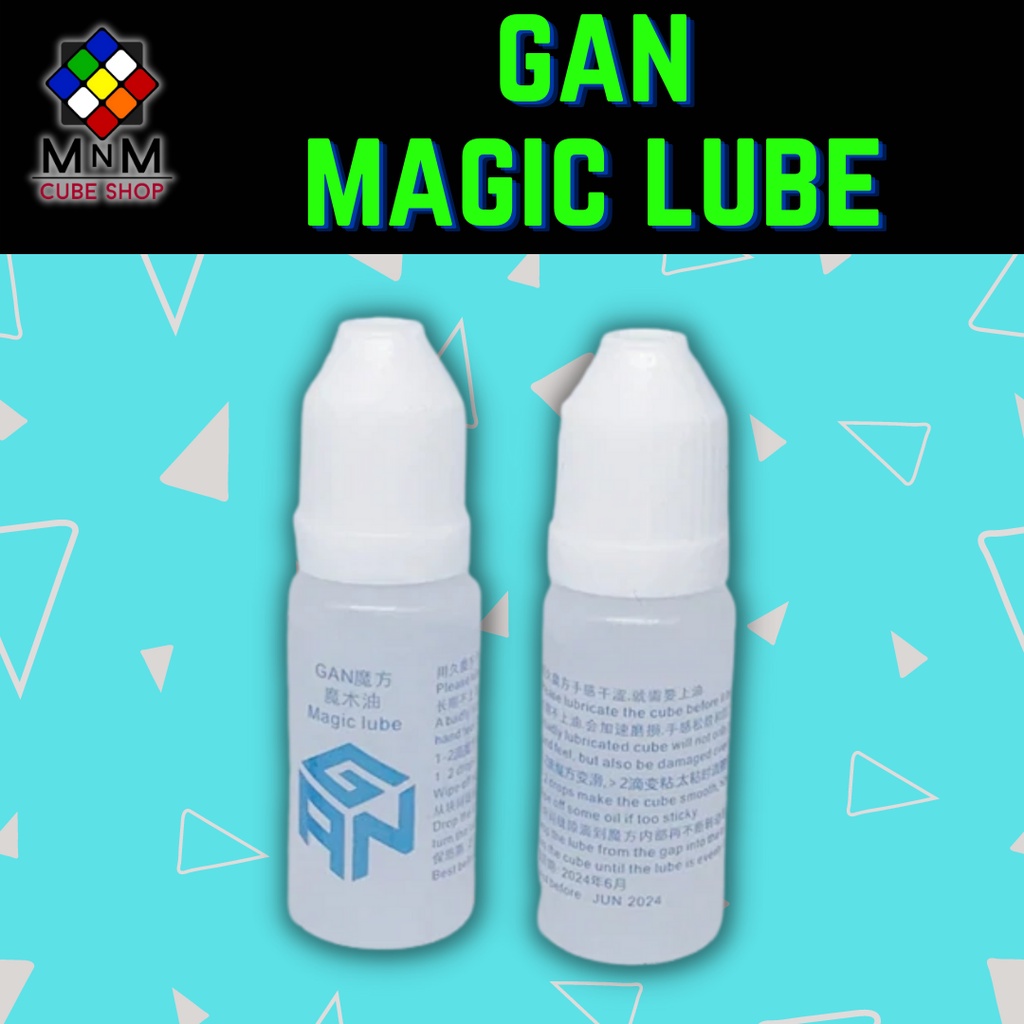 Gan Cube Lube Lubricant Standard / Magic 10ml Silicone Based for Rubiks Shopee Philippines