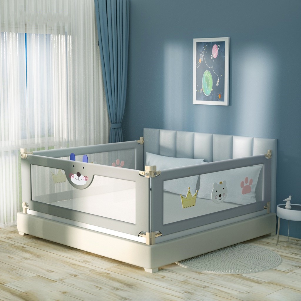【COD】Baby Bed Fence bed rails for baby Vertical Lift Adjustable kids baby  safety