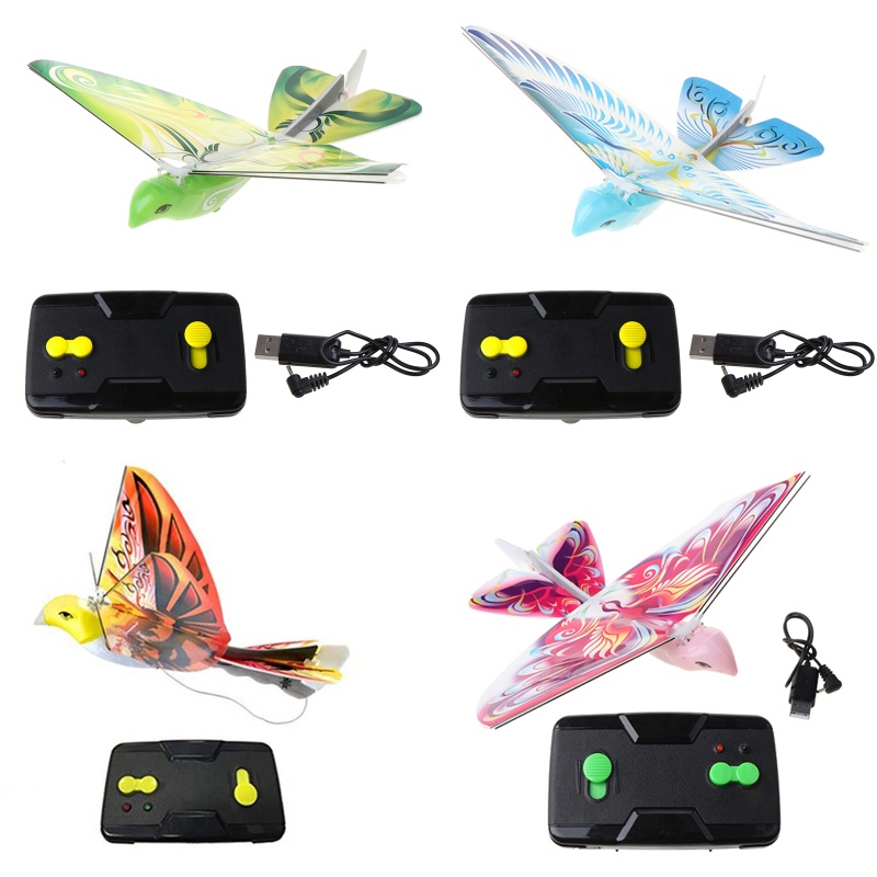 FL 2 4G Electric Eagle Remote Control Bionic Bird Flying Wing Flapping ...
