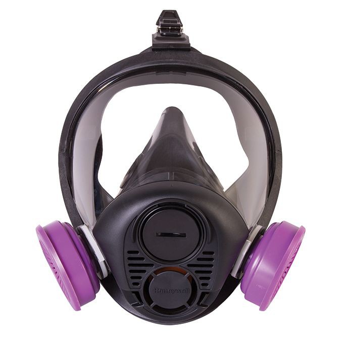 Honeywell North Ru6500 Series Full Face Respirator and 7580p100