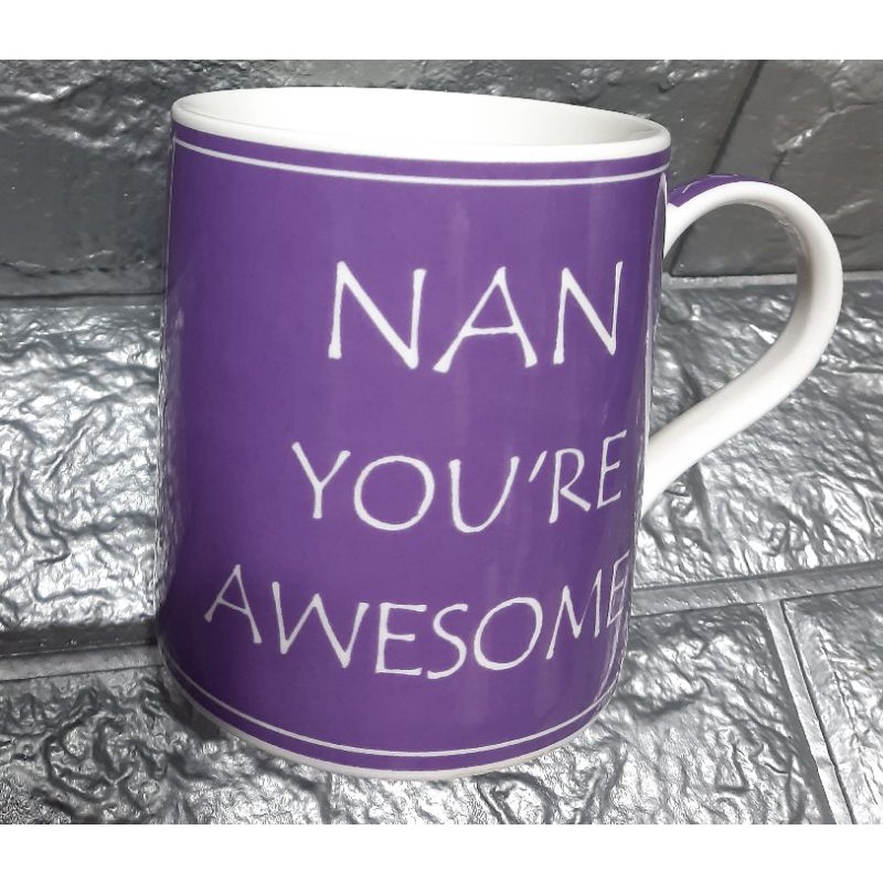 ORIGINAL COFFEE MUG NAN YOUR'E AWSOME | Shopee Philippines