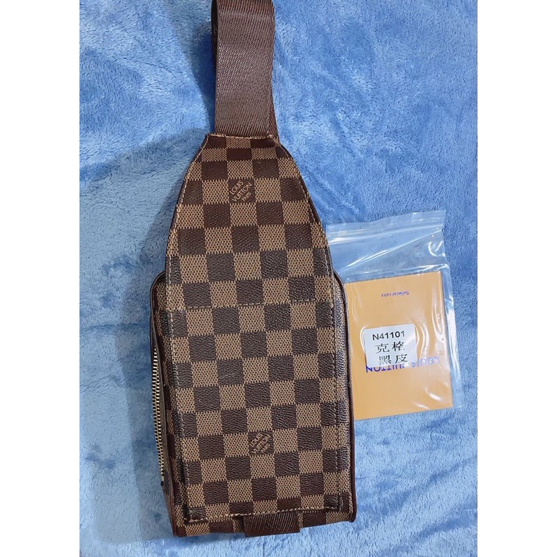 Cod LV Damier Chest/Sling Bag Leather For Men