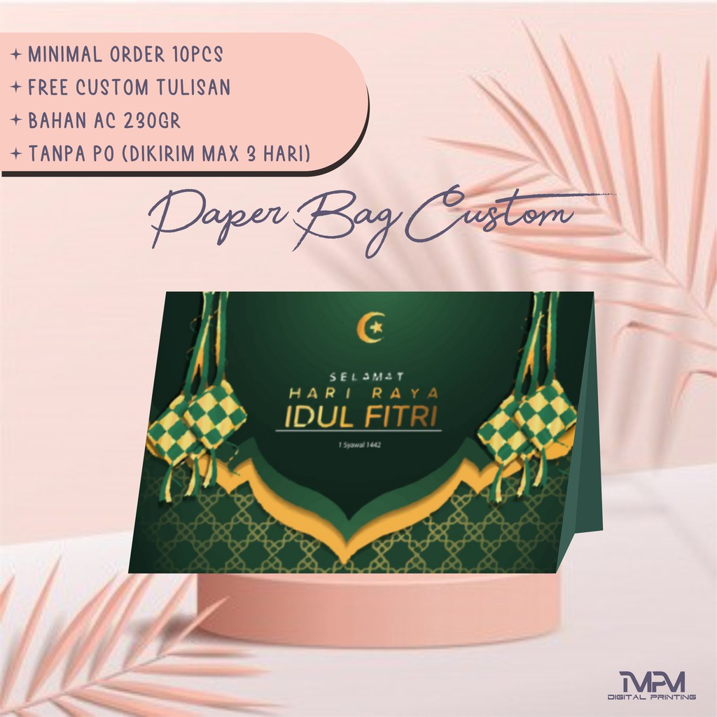 Eid CUSTOM PAPER BAG Shopee Philippines
