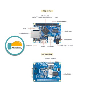 Orange Pi One H3 1gb Ddr Quad-core Mini Computer With Optional Custom 