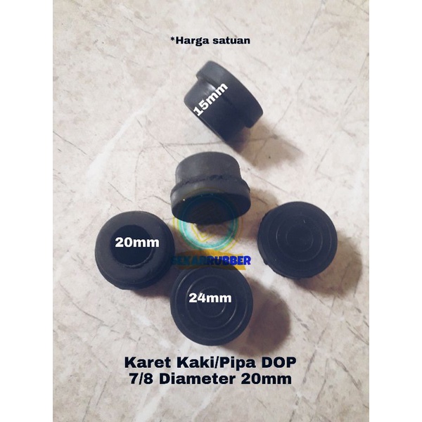 Rubber Hubcap 7/8 Inch/20mm Table Leg Cover Chair Iron Rack/Round Iron