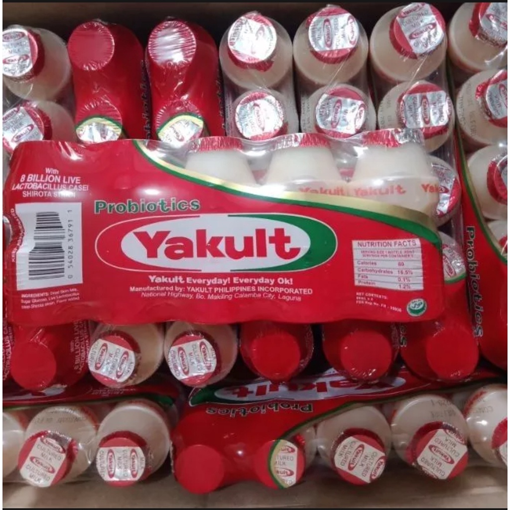 Yakult Probiotics Drink 1 Pack (5pcs) | Shopee Philippines