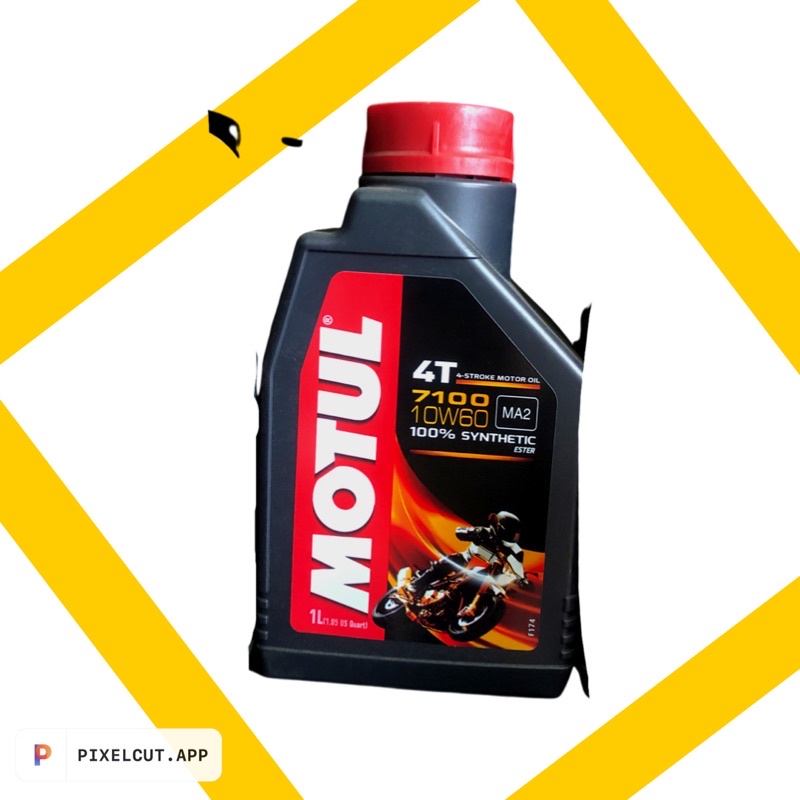 Motul 7100 10W60 4T 100% Synthetic Engine Oil - 4 Litres (JASO MA2)