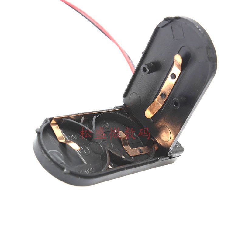 ۩ ♀Semicircle inline CR2032 battery holder 2032 vertical battery
