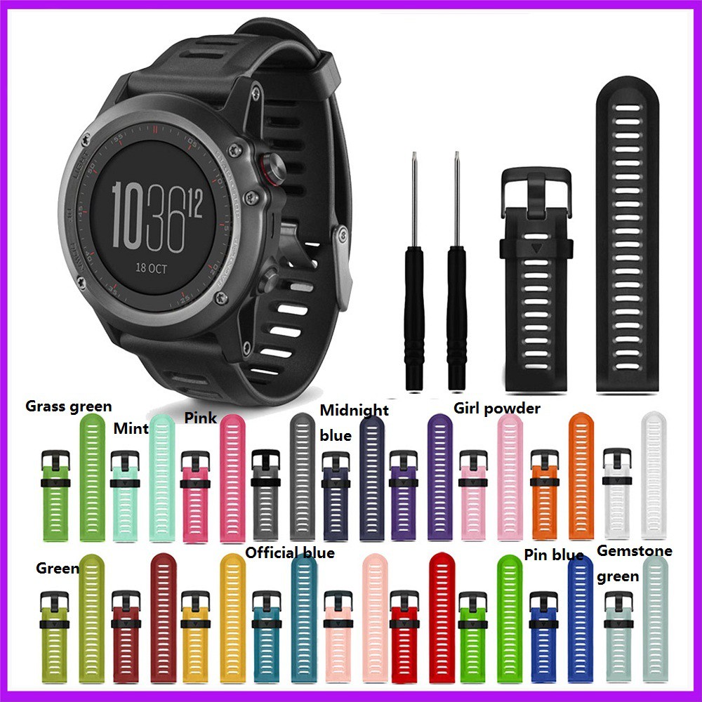 Garmin fenix 3 hr watch band online