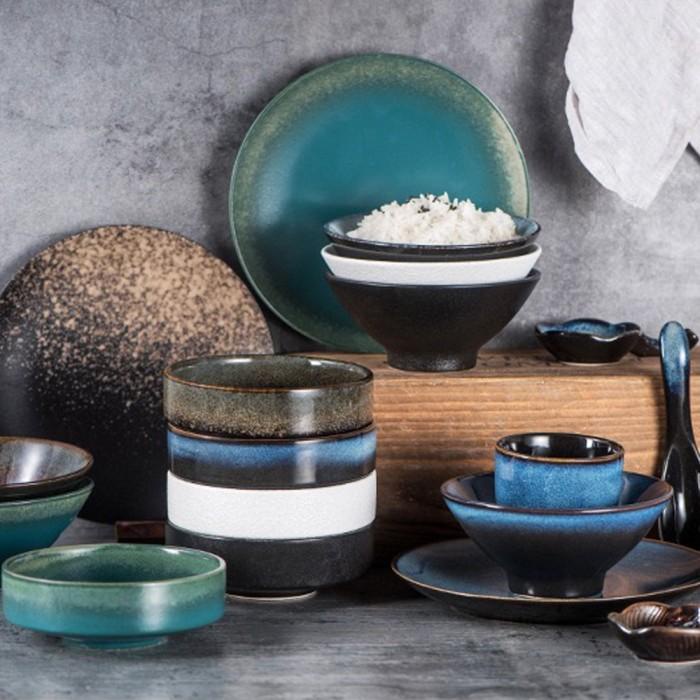 Bowl | Yatomi Japanese Rice Bowl / Rustic Japanese Ceramic Rice Bowl ...