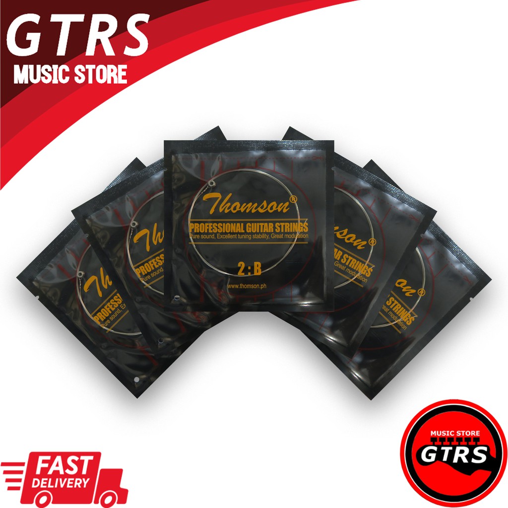 Thomson Electric - Acoustic Guitar Strings Singles #2 - Pack of 5 ...