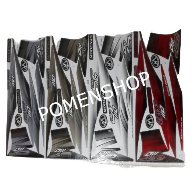 MODENAS CT110 (1) BODY STICKER BADAN STRIKE STRIPE STIKER | Shopee ...
