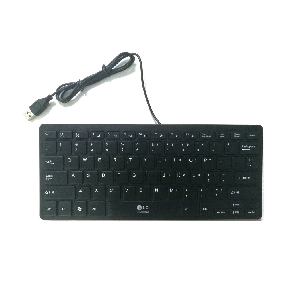 Multimedia USB Mini Keyboard for PC Laptop Computer Keyboard | Shopee ...