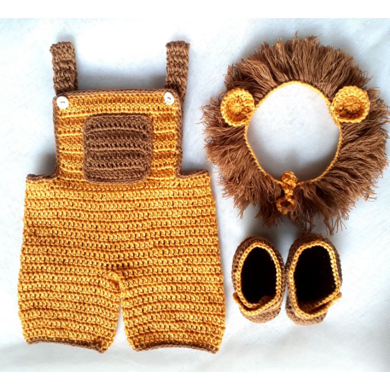 Crochet costume for baby boy sale