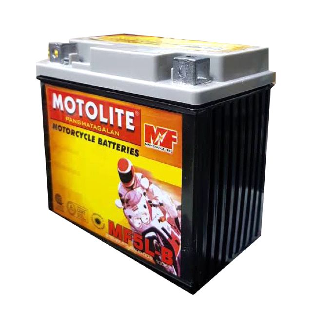 MOTOLITE BATTERY MF5L-B | Shopee Philippines