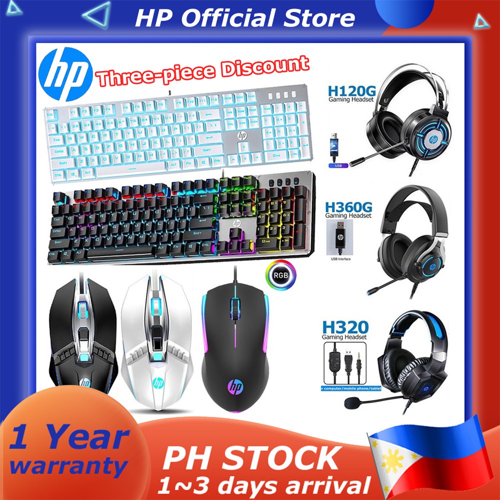 HP GK100 / GK100F M160 Real Mechanical Keyboard Wired Mixed Backlight