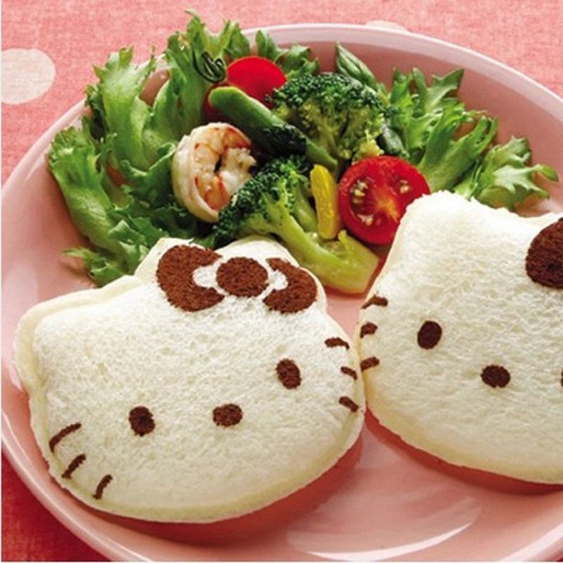 Hello Kitty Sandwich Bento Recipe by cookpad.japan - Cookpad