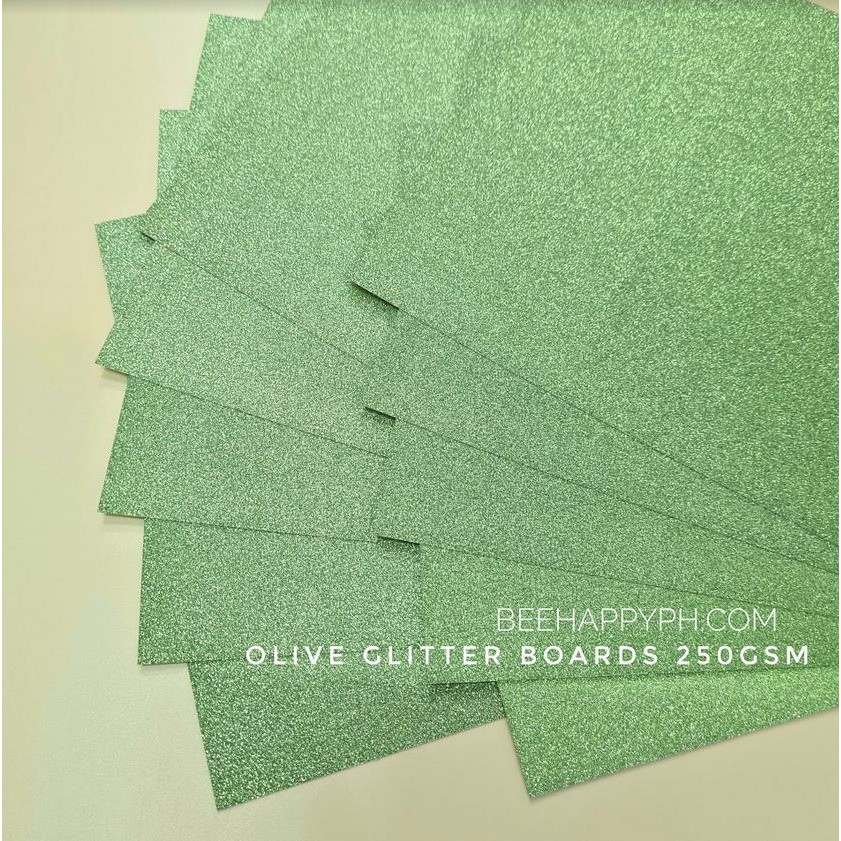 250gsm Glitter Board/Cardstocks Assorted Colors – 10 sheets | Shopee ...