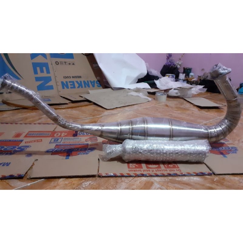 Ninja R, RR Exhaust, Kips,SS fullstenlis Material, Free To Be Name