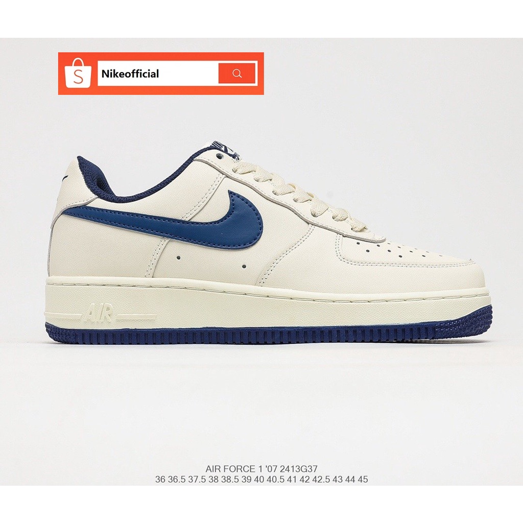 100 Original Nike Air Force 1 White Air Cushion Casual Sneakers Shoes For Men