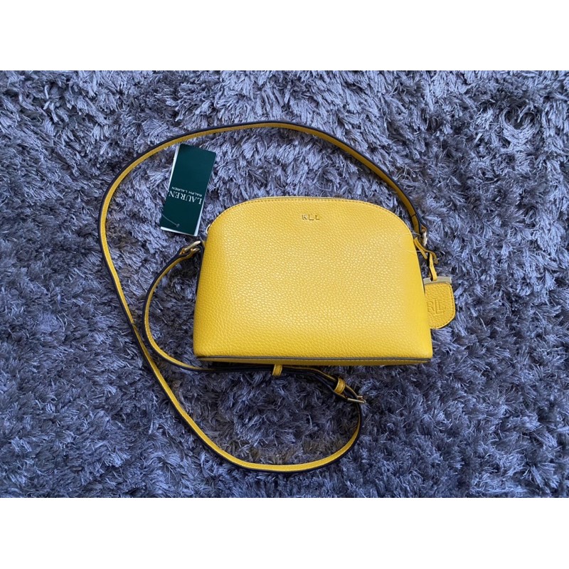 Ralph lauren yellow discount purse