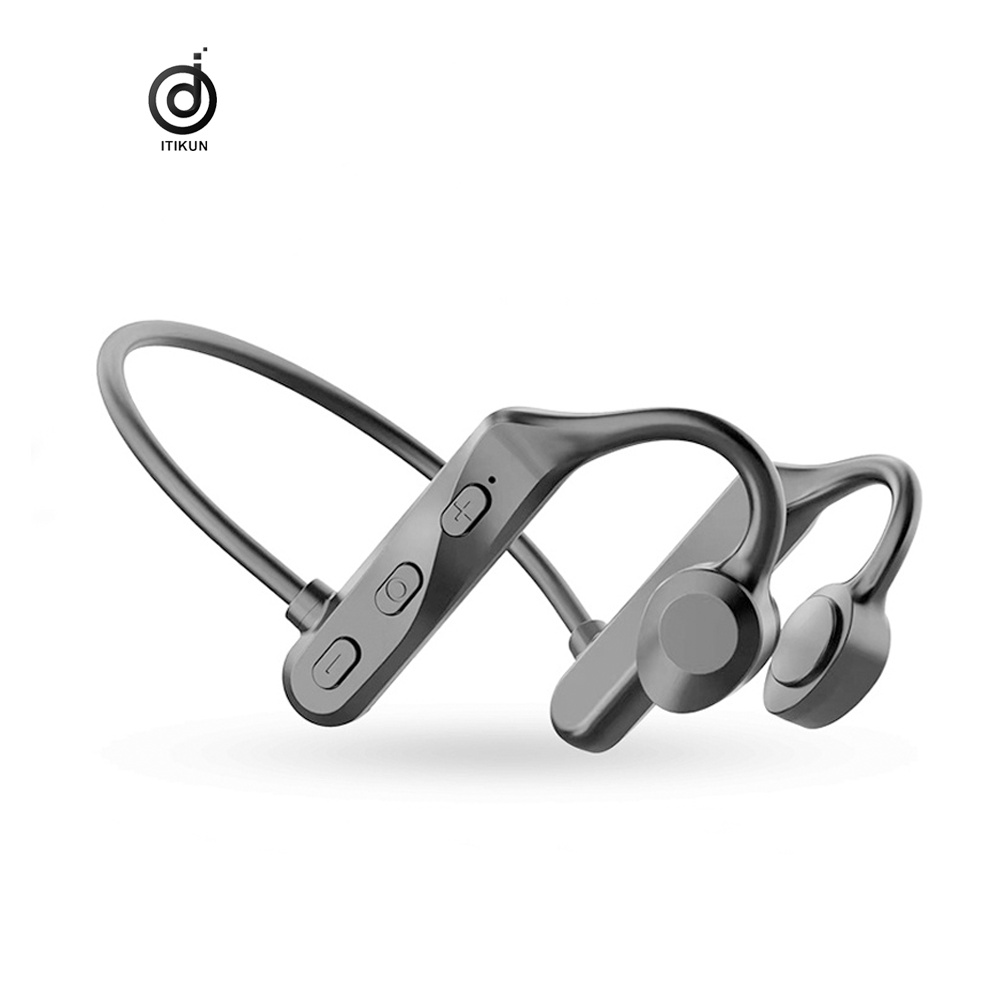 Itikun Bone Conduction Earphones With Mic Bluetooth 5.1 Wireless