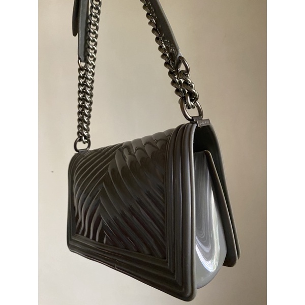 Chanel Toyboy Black Jelly Bag, Luxury, Bags & Wallets on Carousell