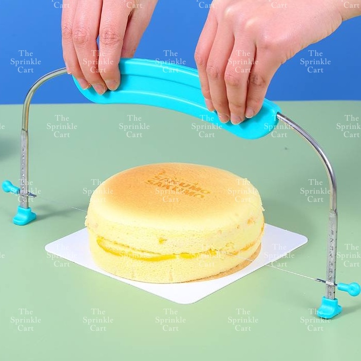 Colored Cake Slicer Leveler Adjustable Wire Slicer Stainless Steel
