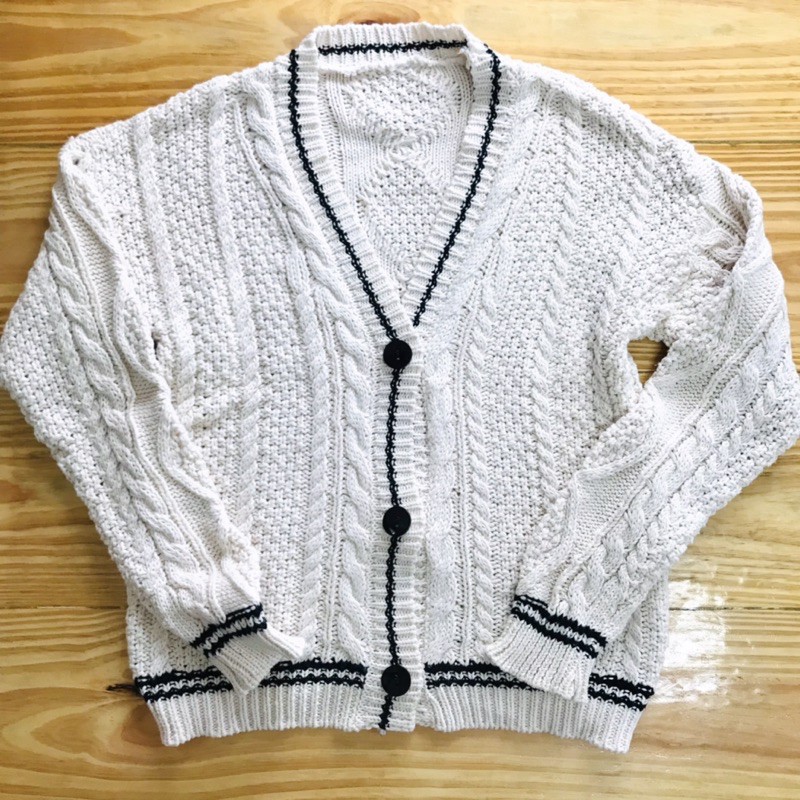 Knitted discount sweater shopee