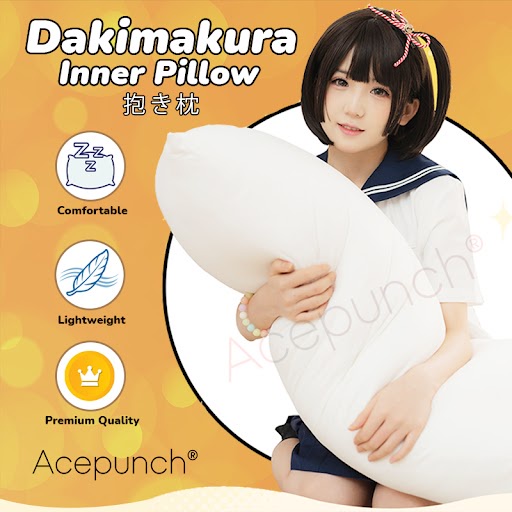 Acepunch Inner Pillow Dakimakura Body Pillow Stuffing Comfy Bed Time Soft Hypoallergenic Premium