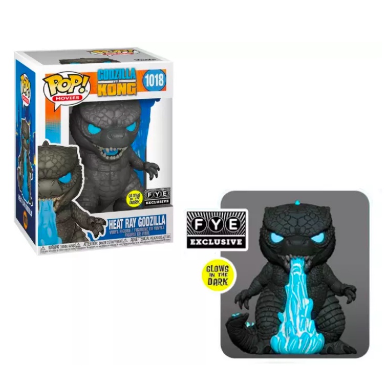 #Funko pop# Gozilla limited edition glow-in-the-dark handwork 1018 ...