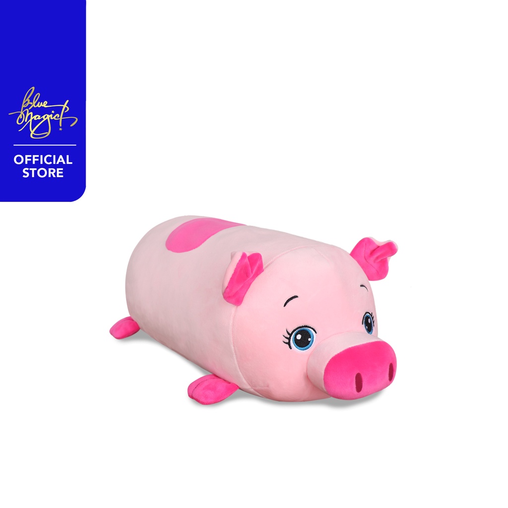 Blue magic pig outlet pillow