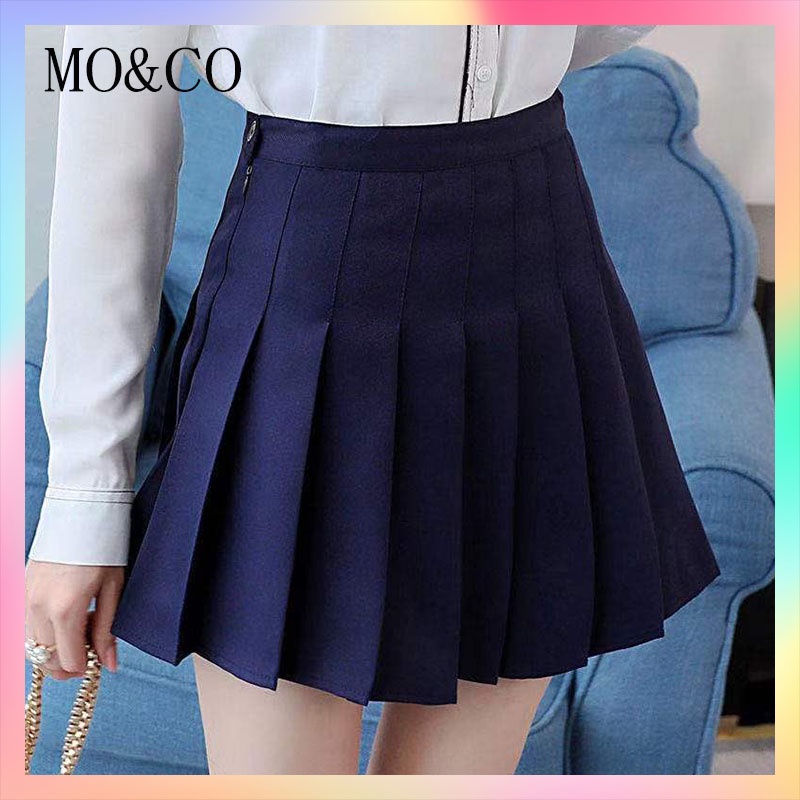 Xs L Size Korean High Waist White Short Skirt Fashion Sexy A Line Pleated Mini Tennis Skirts 4673