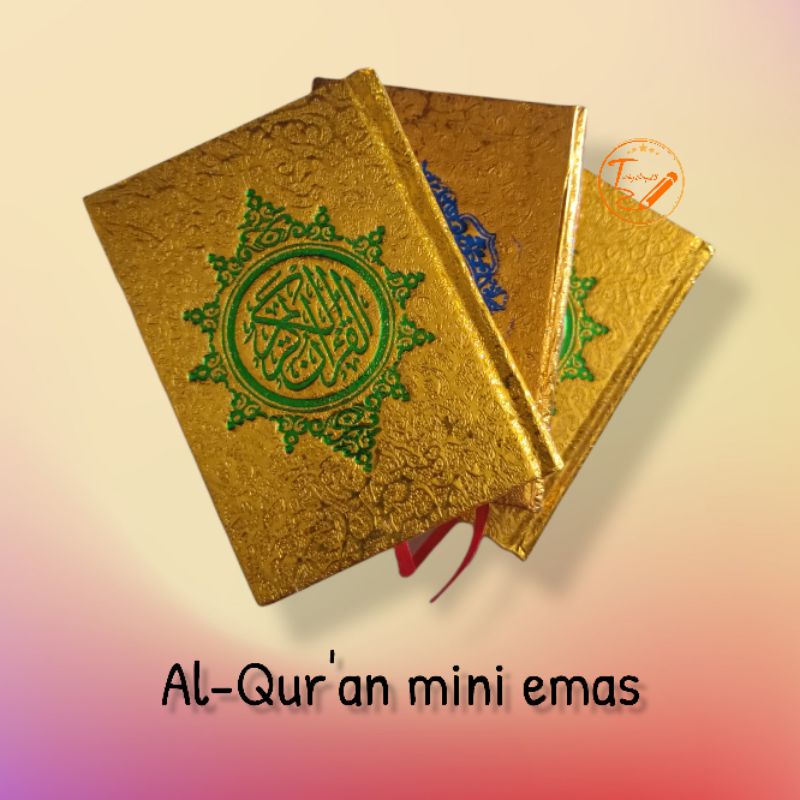 Gold mini Koran Pocket Koran, HVS paper Koran (white paper) | Shopee ...