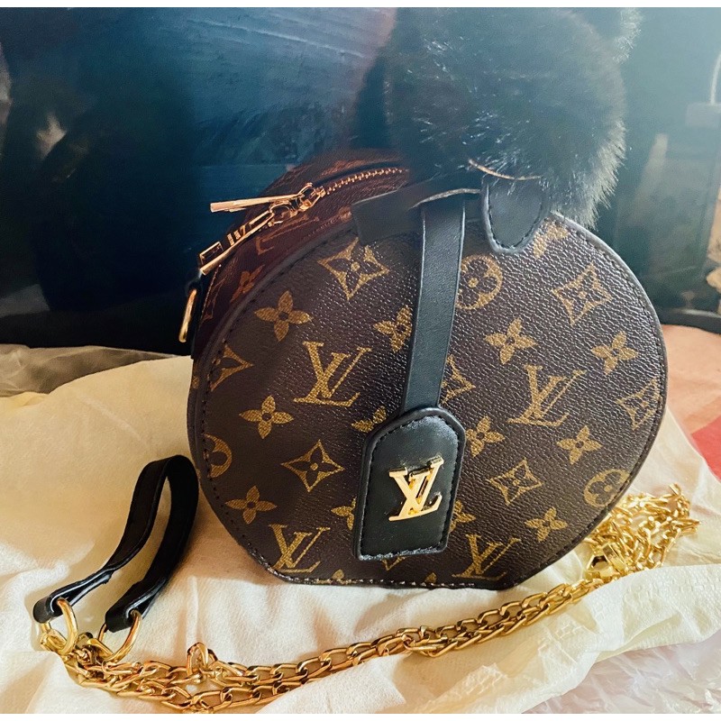 Shop louis vuitton sling bag round for Sale on Shopee Philippines