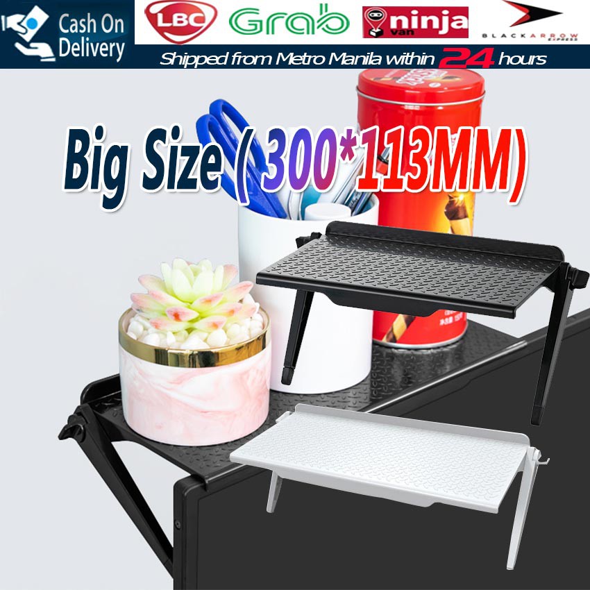 Adjustable TV Screen Top Storage Shelf Rack Holder Computer Monitor ...