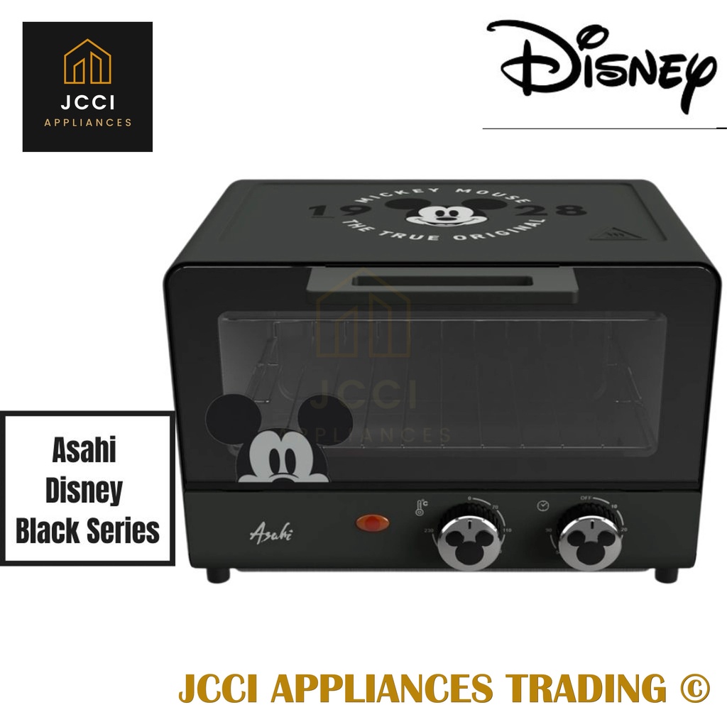 Asahi DOT 204 12L Mickey Oven Toaster New Black Edition Shopee