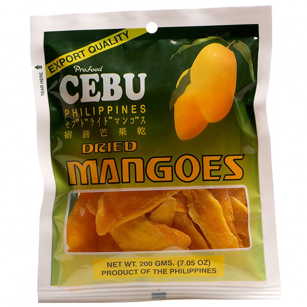 Cebu Dried Mangoes 200g | Shopee Philippines