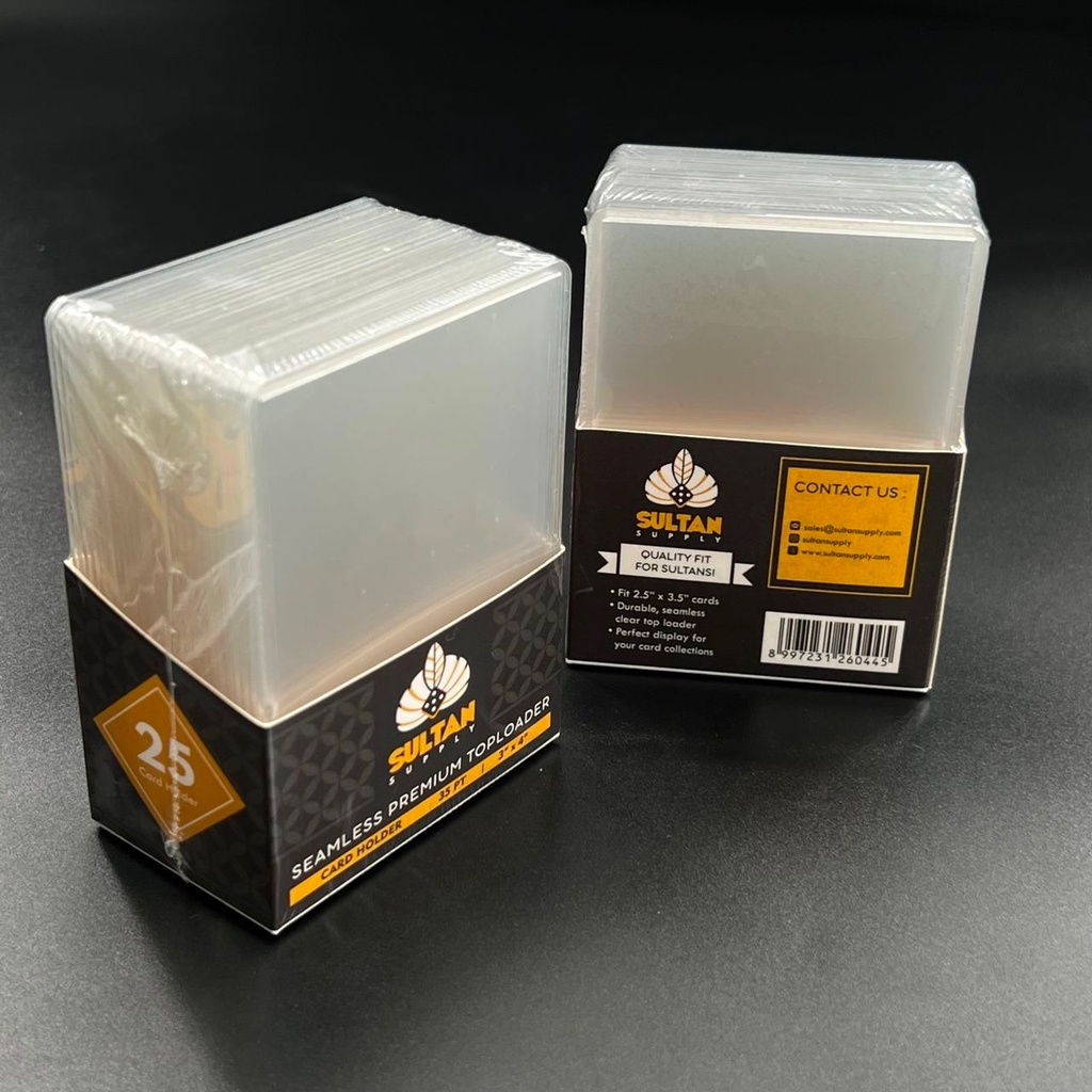 Sultan 35pt Seamless Ultra Clear Premium Toploader | Perfect for KPOP ...